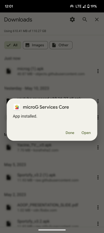 Installing ReVanced MicroG